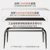 Mesa de Comedor Rectangular de Piedra Sinterizada Brillante Italiana y Juego de Sillas para Hogar Apartamento Pequeño Lujo Ligero Minimalista Moderno Apartamento de Alquiler