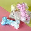 Novo Produto Brinquedo para Cachorro Osso Bastão para Moer Dentes Material TPR Limpeza Dental Teddy Depressão Cachorro Pequeno Filhote Mordida de Cachorro Cruzamento de Fronteiras