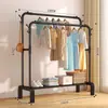 Secador de Roupas Simples de Chão para Uso Doméstico, Varal Retrátil Interno para Roupas, Cabideiro para Quarto, Secador de Roupas de Varanda para Uso Doméstico