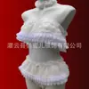 Lencería Sexy Uniforme de Encaje con Ribete para Tallas Grandes Hombros Descubiertos Conjunto para Mujer Puro Deseo Qqny2026 Estilo Nuevo