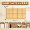 Papel de Arroz con Cuadrícula de Bordes Rugosos para Práctica de Caligrafía Papel con Cuadrículas para Práctica de Caligrafía sobre Papel de Arroz Semi-Crudo y Semi-Cocido