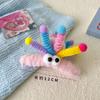 Clip de Pinza de Felpa Lindo Divertido Otoño e Invierno para Niños Pinza para el Cabello de Mujer Disco Redondo para la Parte Trasera de la Cabeza Pinza de Tiburón Pinza para el Cabello Transfronteriza