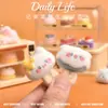 Nova Boneca de Pelúcia de Animalzinho Fofo com Flocagem Tridimensional Corrente para Celular Pingente Chaveiro Pingente de Bolsa Acessórios no Atacado