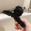 Accesorios para el cabello peludos de otoño e invierno coreanos Clip para el cabello de otoño Horquilla Clip para la cabeza trasera de niña Clip grande para el cabello Clip de tiburón