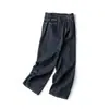 Jeans para Hombre Primavera y Otoño Nuevo Estilo Rectos de Cintura Alta Casual Moda Versátil Pierna Ancha Sueltos Juveniles Pantalones Largos