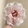 Goma para el pelo con estampado de leopardo marrón para otoño e invierno para mujer, scrunchie elegante y sofisticado para peinados de moño