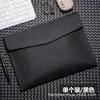 Bolsa de Documentos em Couro A4 com Impressão de Logo, Pasta Espessada, Bolsa para Armazenamento de Dados de Contrato Fatura de Escritório Comercial, Personalizável