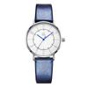 Reloj SHENGKE SHENGKE K8056 Esfera Doble Escala Simple Retro Movimiento de Cuarzo Resistente al Agua