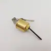 Fornecimento direto do fabricante: Cilindros de Fechadura para Porta de Armário com Carcaça e Núcleo de Cobre Personalizados, Acessórios de Fechadura para Armário de Ferragens, Porta de Correr