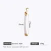 Accesorios para Joyería DIY Pulsera de Cuerda de Cuero Trenzada Tricolor Ajustable con Cierre de Langosta Cadena de Extensión Pulsera Semi-Terminada