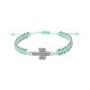 Cross-border novo fio de cera impermeável pulseira tecida borboleta girassol menina pulseira temu fornecedor fabricante em estoque