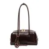 Bolso tipo almohada Retro de gran capacidad, nuevo y moderno para el invierno 2025 para mujer, Bolso de mano elegante para ir al trabajo, Bolso de axila, Bolso de hombro