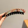 Grampo de Cabelo Flor Tubarão Retro para Parte de Trás da Cabeça para Cabelo Fino Grampo de Cabelo Garra de Pelúcia Novo Grampo de Cabelo Outono Inverno 2026