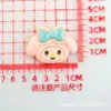 Accesorios de Dibujos Animados Pegatinas para Taza de Agua, Oso Fresa DIY Caja de Almacenamiento Brillante, Caja Grande de Resina, Materiales para Hebillas de Zapatos