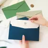 Envelope Estilo Ocidental Literário Simples Retrô Papel Interno Estilo Europeu Estampagem a Quente Convite Carta Comercial Envelope com Estampagem a Quente