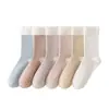 Nuevos Calcetines de Maternidad Otoño/Invierno 2026 Calcetines Sueltos Engrosados Cálidos Peludos para Dormir para Mujeres Calcetines de Media Pantorrilla para Mujeres