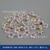 Flores Artificiales Moradas, Margaritas, Peonías, Accesorios para el Cabello, Accesorios de Decoración para Fotografía de Playa, Sombreros, Bolsas, Flores de Seda para Manualidades