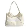 Bolso para mujer estilo coreano bordado de estrella de cinco puntas estampado de estrellas bolso de mano de gran capacidad bolso de axila bolso tote de hombro