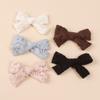 Horquilla de lazo para niños de estilo europeo y americano, nueva horquilla de lazo hueco vintage de gran venta, accesorios para el cabello para niños transfronterizos
