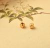 Accesorios de bricolaje de oro antiguo, cuentas enrolladas, cuentas sueltas, espaciador, oro roto, redondo, estrella de cinco puntas, luna, corazón de melocotón, cuentas de oro