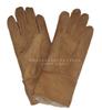 Guantes de invierno de piel con pelo al por mayor de lana real, retazo grueso cálido para amantes, esquí, montar, coche eléctrico
