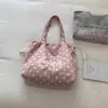 Ruien 2026 Bolso Nuevo Bolso Casual de Hombro Único Estilo Universitario para Mujer Viaje Diario Letra Versión Coreana Gran Capacidad