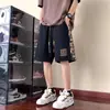 Shorts Casuales para Hombre Verano Delgados Sueltos Talla Extra Estilo Chino Versátil Moda Rectos Deportivos hasta la Rodilla Modernos