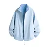 Chamarra con Bloques de Color y Cuello Alto con Logo Personalizado para Hombres y Mujeres, Marca de Moda, Elegante Chamarra Dopamina para Adolescentes, Ropa de Abrigo para Hombres