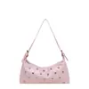 Bolso bandolera de color sólido, minimalista y elegante para mujer; un bolso de hombro versátil, moderno y único; ligero, adecuado para desplazamientos y uso al aire libre; una bolsa estilo retro para mujer