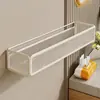 Estante de almacenamiento para baño, montado en la pared sin taladro, para cuarto de ducha, inodoro, baño, montado en la pared, estante de almacenamiento de alta gama