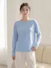Cardigã fino de proteção solar com gola redonda, soltinho, para mulheres, transfronteiriço, camiseta fina respirável de manga longa em cores doces, cardigã fino de proteção solar