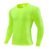 Amazon Sports Body de Compresión Secado Rápido Manga Corta Fitness Running Ropa de Entrenamiento Camiseta de Presión Camiseta Básica de Manga Larga