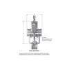 Válvula de aguja Parker Autoclave actuador neumático - operado por aire - serie 30SC/43SC 30SC16-HO2S
