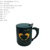 Delfín Pomfret cubierta bicolor Taza taza de té de la tarde cisne globo aerostático arcoíris con cuchara taza de café RS-201559