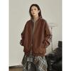 Cárdigan Deportivo de Moda Retro de Estilo Americano para Hombre y Mujer, Oversize, Chaqueta de Otoño para Parejas