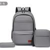 Mochila de Gran Capacidad Estilo Coreano Versátil Mochila Escolar para Estudiantes de Secundaria y Universidad Mochila de Campus Casual para Computadora para Hombre