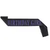 Correas de Hombro para Fiesta de Cumpleaños de la Cumpleañera Más Vendida Transfronteriza Correas de Etiqueta Correas de Hombro Decoración de Fiesta de Cumpleaños de la Cumpleañera