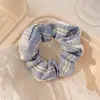 Scrunchie Fofo Estilo JK Acadêmico Coreano, Elástico de Cabelo para Meninas, Acessório de Cabelo