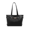 Bolsa Tote Simples de Mão para o Dia a Dia Design Fashionável Bolsa Feminina Grande Capacidade 2026 Novo Estilo Tendência Moda Bolsa de Ombro