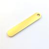 [Kunuo] Llavero para coche anti-pérdida con espacio para grabar material para grabar en blanco venta al por mayor placa de acero inoxidable para láser