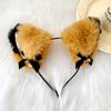 Diadema para Orejas con Lazo y Cascabel, Accesorios para la Cabeza con Orejas de Animal, Diadema de Orejas de Gato Exclusivamente para Suministro Transfronterizo a Europa y América