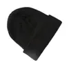 Gorros de lana personalizados de otoño e invierno transfronterizos, unisex, modernos y cálidos, gorros de punto simples y versátiles