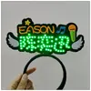 Placa de Luz de Apoio para Show do Eason Chan, Faixa de Cabeça Luminosa, Lanterna de Mão, Bastão Fluorescente, Adereços Periféricos, Personalizado