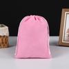 Secador de Pelo con Auriculares Bolsa de Almacenamiento para Joyería Plegable Tela de Terciopelo Bolsillo con Cordón Negro Bolsa de la Suerte Bolsillo para Regalo