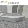 Assento de Árvore de Concreto para Piscina Externa Banco de Forma Especial em GRC Cadeira de Descanso para Paisagismo de Parques e Comunidades Grande Banco para Canteiro de Flores