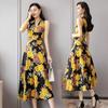 2026 Verano Nuevo Estilo Coreano Versátil Moda Vestido Talla Grande Vestido Largo Ropa de Mujer Vestido de Playa para Mamá