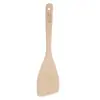 Utensilios de Cocina Transfronterizos Espátula de Madera de Haya Espátula de Madera para el Hogar Espátula de Cocina Cuchara para Arrocera Sartén Antiadherente