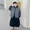 Chaleco de Algodón de Invierno para Niños 2026 Nuevo Estilo Chaleco Grueso Cálido de Otoño e Invierno para Niños Chaleco de Abrigo Elegante para Niños