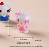 Gato de Desenho Animado em Pé Miniatura Grão de Arroz Saco Surpresa Acessórios de Resina Atacado Fofo Criativo Peças de Decoração DIY