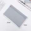 Estojo de Lápis Transfronteiriço Estudante Simples Atacado Bolsa de Documentos de Camada Única Logotipo Personalizado Nova Bolsa de Material Escolar Grande Capacidade Resistente a Manchas